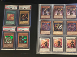 Yugioh Vintage PSA lot with Binder please read description ( ALL CARDS 1st editi - Image 1