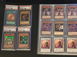 Yugioh Vintage PSA lot with Binder please read description ( ALL CARDS 1st editi - Image 2