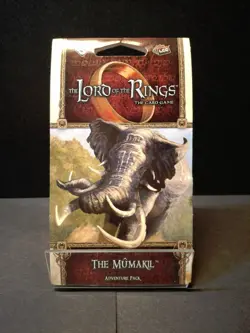 LORD OF THE RINGS LCG Card Game | Adventure Pack - The Mumakil *RARE* (OOP VG+) - Image 1