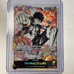 One Piece Card Game Monkey D Luffy Alt Art Leader ST13-003 | The Three Brothers - Image 1