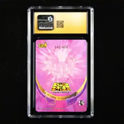 CGC PRISTINE 10 KAYOU 2025 Saint Seiya 340/499 CCG Card CHN SS-BUR-037 Milo - Image 3