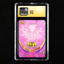CGC PRISTINE 10 KAYOU 2025 Saint Seiya 013/499 CCG Card CHN SS-BUR-037 Milo - Image 3