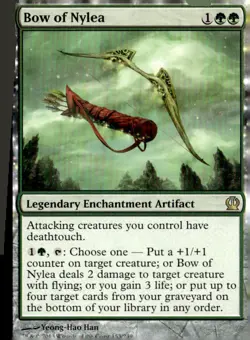 Theros #153 Bow of Nylea - Image 1