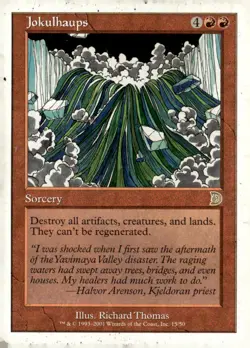 Deckmasters Garfield vs Finkel #15 Jokulhaups - Image 1