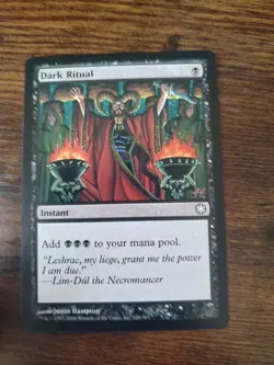 Dark Ritual - Coldsnap Theme Deck Reprints (CTD) Magic the Gathering - Image 1