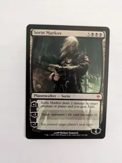 Sorin Markov (Zendikar) - Near Mint (NM) - Magic the Gathering - MTG - Image 1