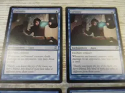 4x Curiosity - Innistrad - NM/EX - 2x English 2x Italian - OOP MTG - Image 3