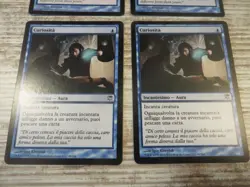 4x Curiosity - Innistrad - NM/EX - 2x English 2x Italian - OOP MTG - Image 4