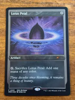 Lotus Petal - Promo - MTG - FOIL - 0001 - Image 1