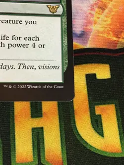 C5304 MAGIC MTG KAMIGAWA NEON DYNASTY COMMANDER SHAMANIC REVELATION #129 NM - Image 5