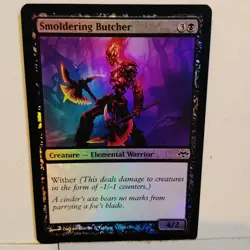 SMOLDERING BUTCHER (FOIL) --- MTG -- EVENTIDE --- NM - Image 1