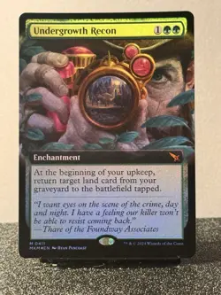 Undergrowth Recon (Extended Art) Murders at Karlov Manor Foil - Image 1