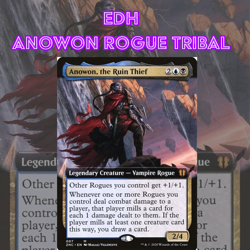 EDH - Anowon Rogue Tribal , MTG Commander Deck, Bracket 2 - Image 1
