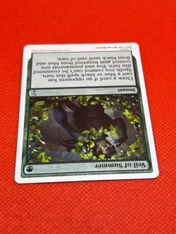 MTG Veil of Summer(White Border) Mystery Booster 2 Regular - Image 3