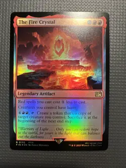 The Fire Crystal Final Fantasy Foil - Image 1