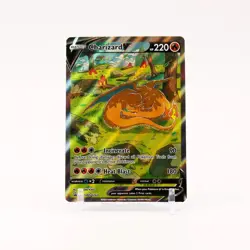 Charizard V - SWSH260 UPC Black Star Promo Alternate Art Pokemon - NM - Image 1