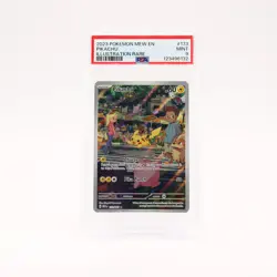 Pikachu - 173/165 PSA 9 151 Illustration Rare Pokemon - MINT - Image 1