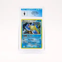 Blastoise - 2/127 CGC 9 Platinum Holo Rare Pokemon - MINT - Image 1