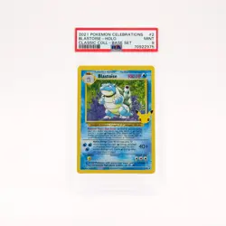 Blastoise - 2/102 PSA 9 Celebrations 25th Anniversary Holo Rare Pokemon - MINT - Image 1