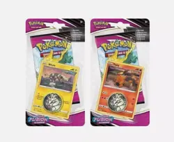 16x Pokemon Fusion Strike Checklane Blister Pack Inner Case Sealed Blister Packs - Image 2