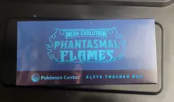 Phantasmal Flames Pokemon Center Elite Trainer Box ETB Sealed - Image 3