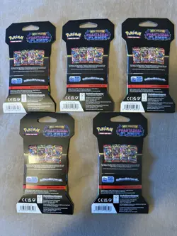 Pokemon Phantasmal Flames (5 Packs) Factory Sealed Booster Packs TCG - Image 2