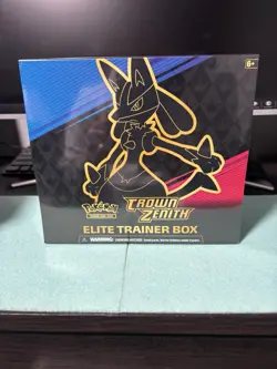 Pokemon TCG: Crown Zenith Elite Trainer Box ETB Factory Sealed Sword & Shield - Image 1