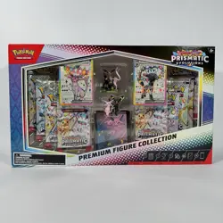 Pokemon TCG Prismatic Evolutions Premium Figure Collection - New - Free Shipping - Image 1
