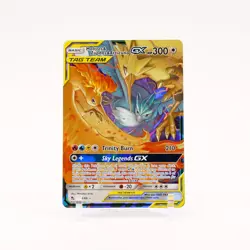 Moltres & Zapdos & Articuno GX - 44/68 Hidden Fates Ultra Rare Pokemon - NM/MINT - Image 1