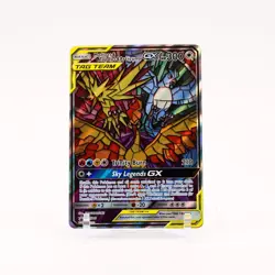 Moltres & Zapdos & Articuno GX - SM210 Hidden Fates ETB Promo Pokemon - NM/MINT - Image 1