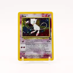 Mew - 9 WotC Promo Holo SWIRL Pokemon - LP - Image 1