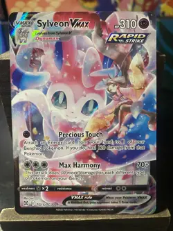 Pokemon TCG Sylveon VMAX TG15/TG30 Sword & Shield Brilliant Stars - Image 1