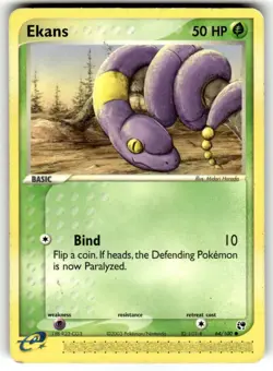 Pokemon EKANS 64/100 | LP| EX Sandstorm | 2003 - Image 1