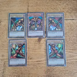 Yugioh Exodia The Forbidden One 25th Anniversary Complete Set LOB-EN (UR) - Image 2