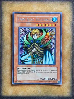 Yugioh Fairy King Truesdale WC4-001 Parallel Secret Rare MP - Image 1