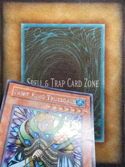 Yugioh Fairy King Truesdale WC4-001 Parallel Secret Rare MP - Image 3