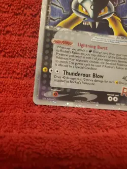 2 Pokemon Card Bundle Scizor 32/147 Aquapolis MP & Raikou EX 108/107 Deoxys MP - Image 5