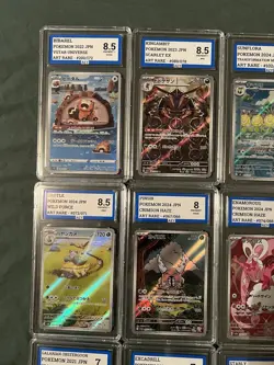Pokemon Graded Slabs Bundle Lot Of 15 Cards - Image 2