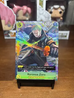 Roronoa Zoro (Illustration Box Vol.3) OP07-113 One Piece Promotion Cards Foil - Image 1