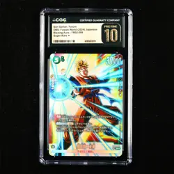 CGC PRISTINE 10 2024 Dragon Ball JPN. CCG Card FB02-089 Son Gohan: Future - Image 1