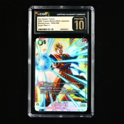 CGC PRISTINE 10 2024 Dragon Ball JPN. CCG Card FB02-089 Son Gohan: Future - Image 2