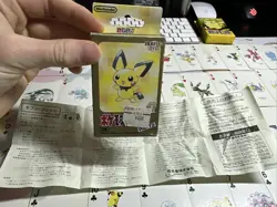 Full Deck Pokemon Trump Playing Card Gold Part 2 Pichu Back Nintendo Japanese - Image 2