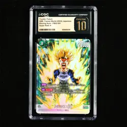 CGC PRISTINE 10 2024 Dragon Ball JPN. CCG Card FB02-091 Trunks: Future - Image 1