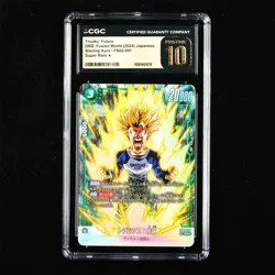 CGC PRISTINE 10 2024 Dragon Ball JPN. CCG Card FB02-091 Trunks: Future - Image 2