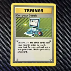 Trainer Computer Search 71/102 Pokemon TCG Pokemon Card (MYREF#4) - Image 1
