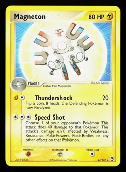 Magneton 27/112 Rare EX FireRed & LeafGreen Pokemon Card - Image 1