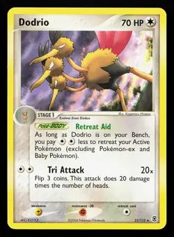 Dodrio 21/112 Rare EX FireRed & LeafGreen Pokemon Card - Image 1