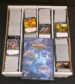 WoW World of Warcraft Card Game CCG TCG 4000 SINGLES LOT - O26 - Image 1