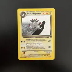 Pokemon Card Dark Magneton Holo 11/82 Team Rocket ITA Italiano Good GD - Image 1