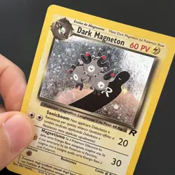 Pokemon Card Dark Magneton Holo 11/82 Team Rocket ITA Italiano Good GD - Image 3